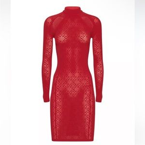 SIMKHAI x Wolford Body-Con Logo Minidress small nwt